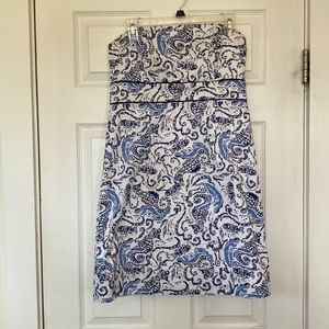 Vineyard Vines Strapless Dress